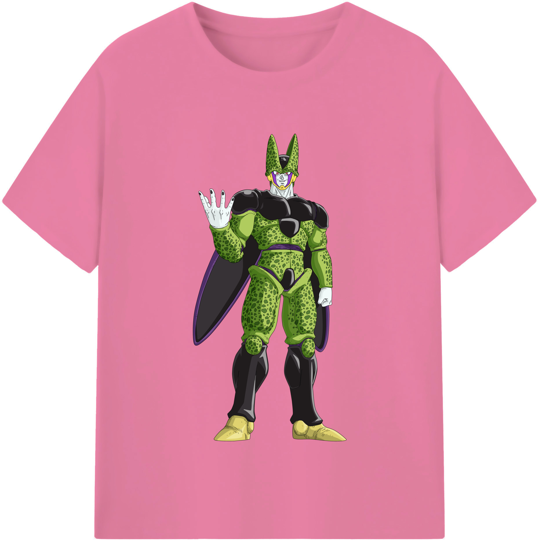 （画像用） ドラゴンボール セル DRAGON BALL Cell 綿100％半袖Tシャツ（フロントプリント）